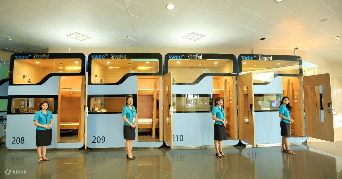 Sleep Pod Service at Noi Bai Airport Klook